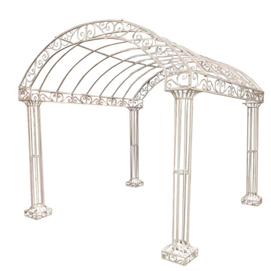 Arbour - 3m x 3m Cream