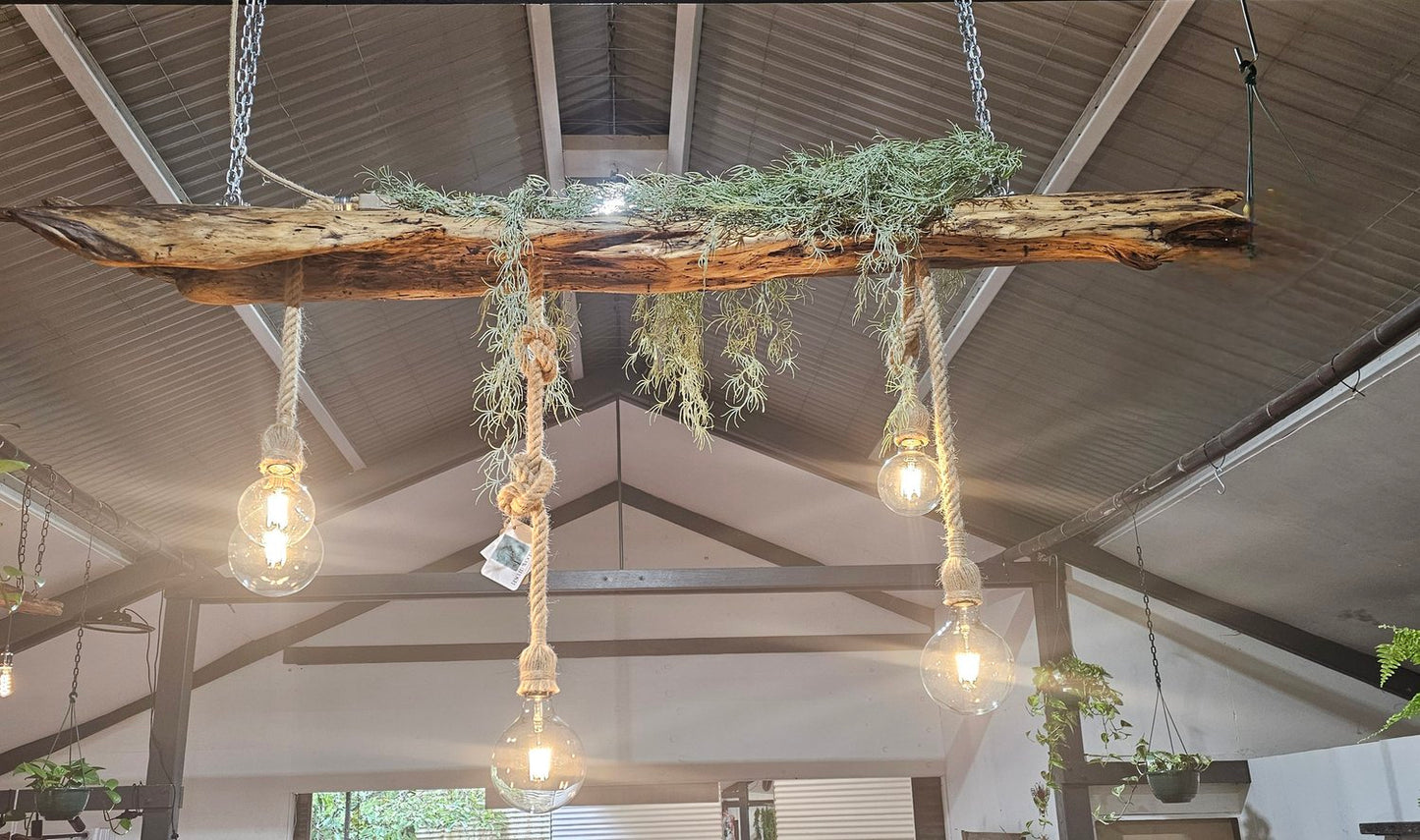 North Wall Hemp Rope Knot Pendant Light