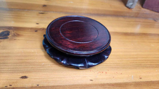 Carved Wooden Bonsai/Plant Stand