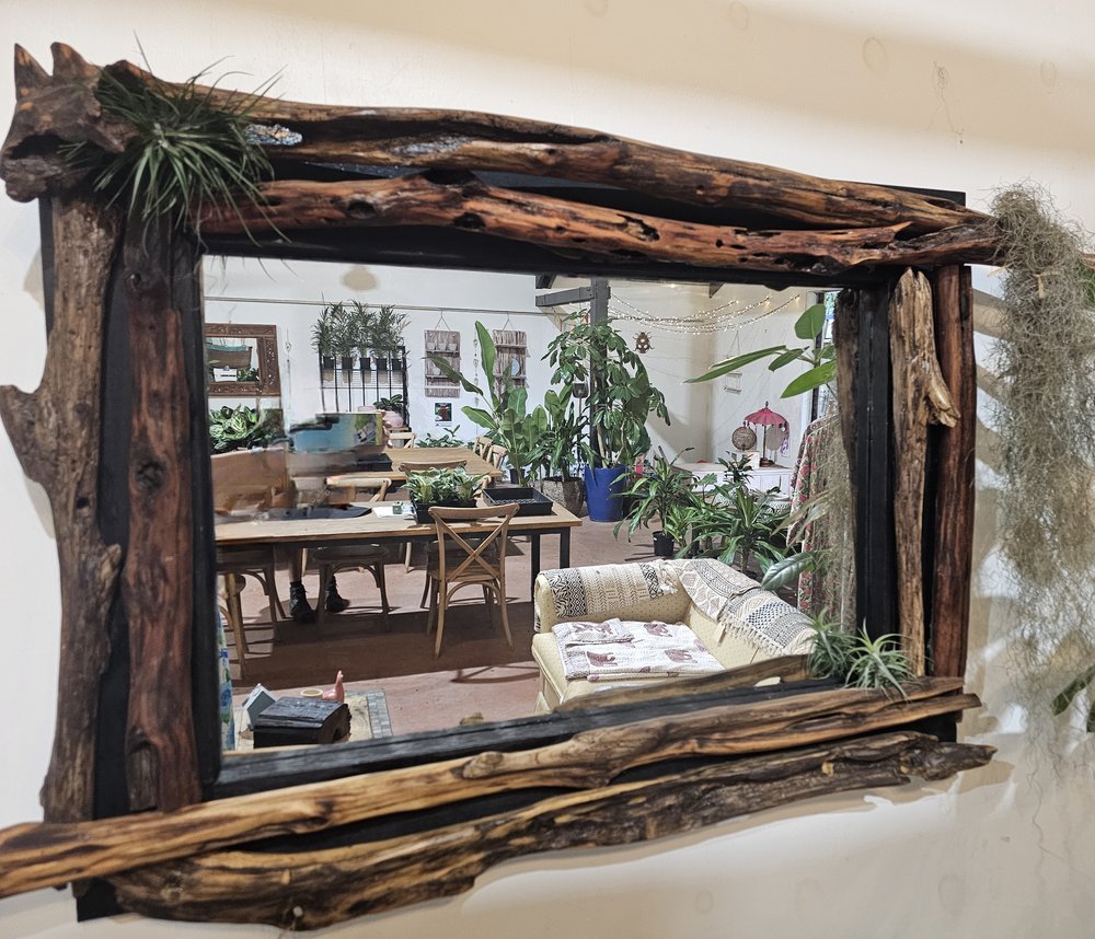 Driftwood Feature Mirror